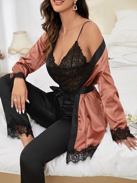 Pyžamo a župan 3v1, l / m / s / xl