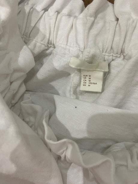 Volanove šaty h&m s vreckami, h&m,m