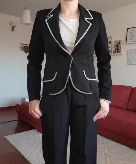 Nohavicový kostým chantall, chantall,42