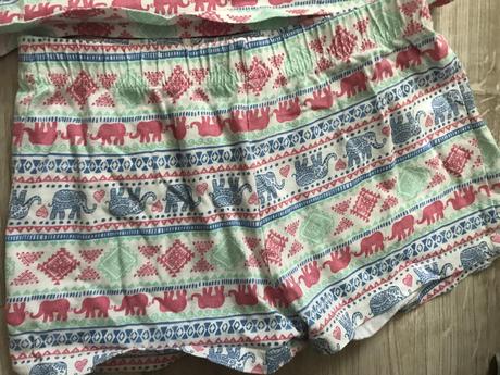 Pyzamko letné sloník 6-7 rokov, f&f,122