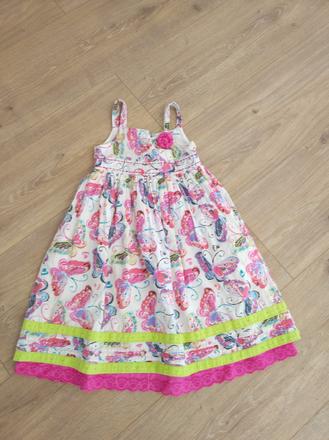 Dlhé motylikove saty, george,110