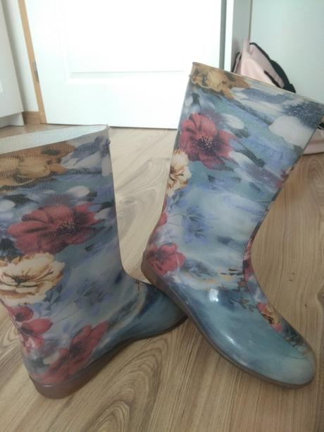 Dievčenské kvetinové gumáky, 36