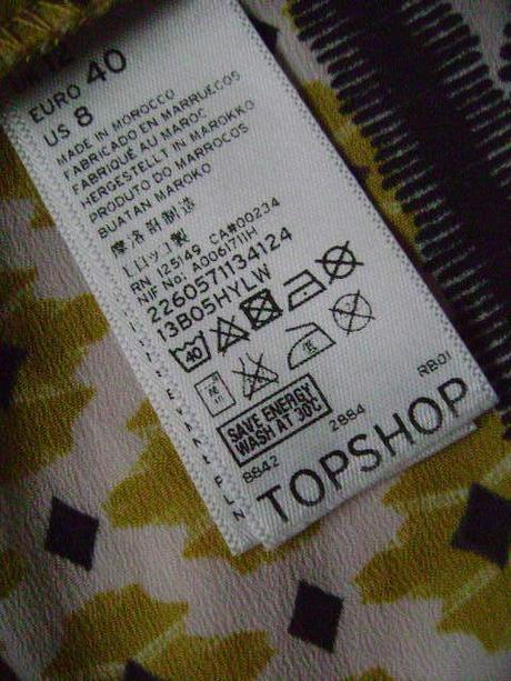 Topshop top-blúzka vel.40/m, topshop,m