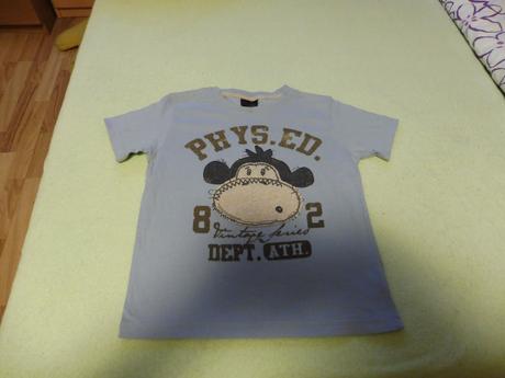 Svetlomodré opičkové tričko 110 next, next,110