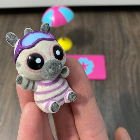 Zebrička s doplnkami,