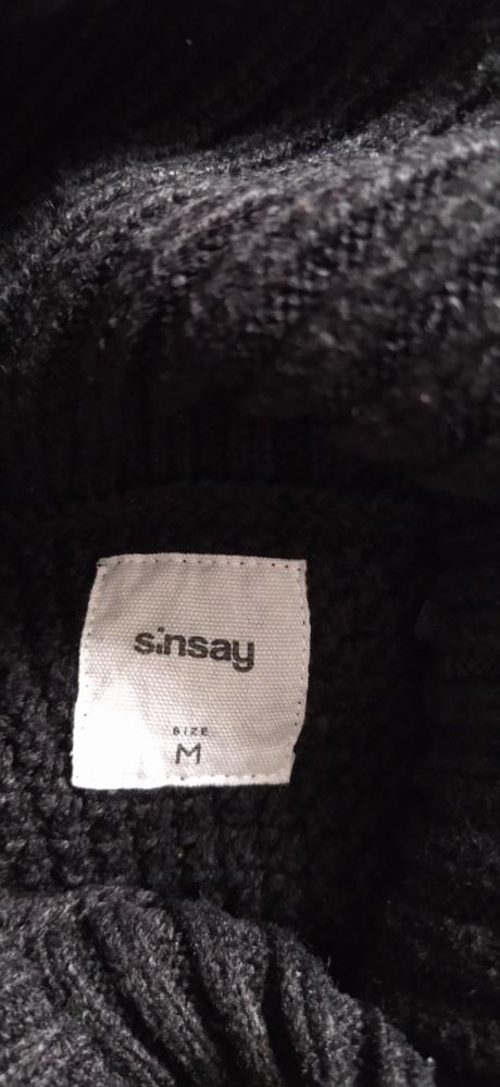 Dlhý rolákový sveter/šaty, sinsay,m