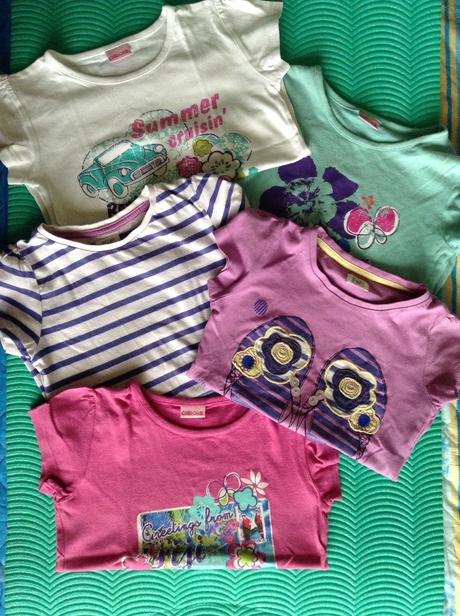 Trička 5ks cena spolu , f&f,116