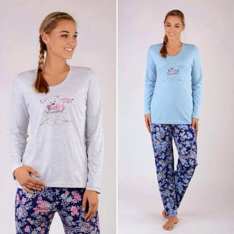 Dámske pyžamo bavlnené, vienetta secret,l - xxxl