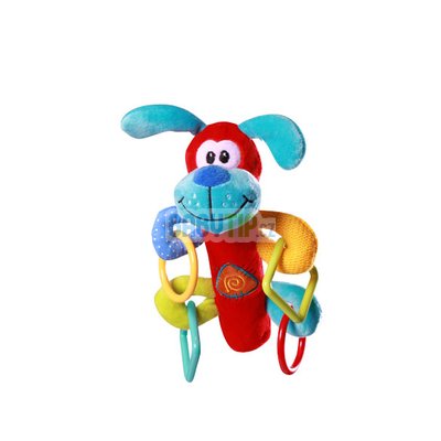 Plyšová pískacia hračka psík,