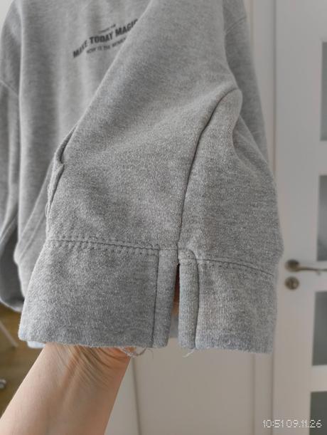 Oversize mikina s kapucňou - zara, veľ. 164, zara,164