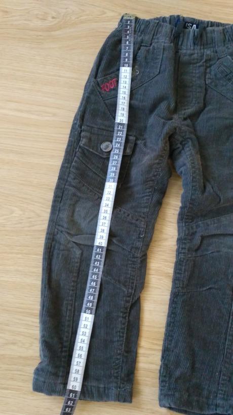 Detské vyteplené nohavice, lusa,104