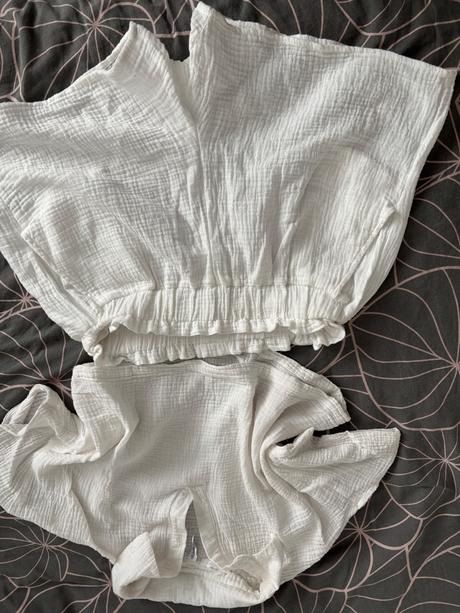 Mušelínovy letný komplet, new yorker,s