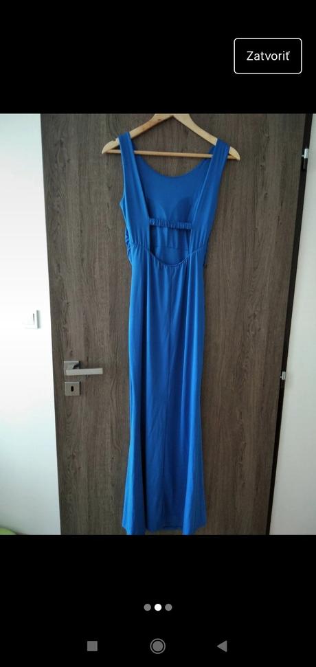 Večerné šaty veľkosť s/m, s