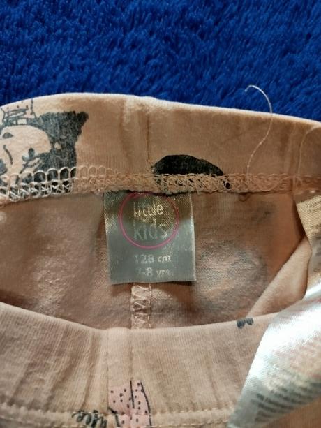 Tenké legíny so žabkami + béžové darujem, pepco,128