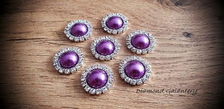 Ozdoba štrasová 15 mm, 