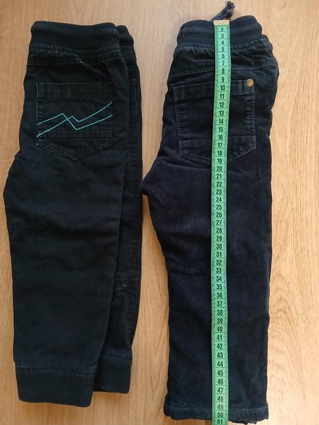 Zateplené podšité nohavice, next,92