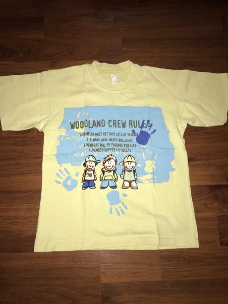 4 chlapčenské tričká, 98