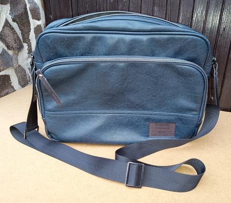 Bugatti pánska taška na notebook, cez rameno, celo, 