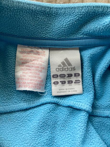 Mikinka flísová, adidas,92