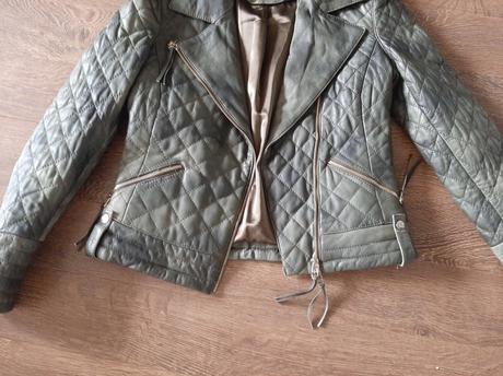 Kožená bunda-s-36 s poštou., 36