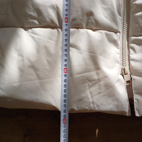 Zimná dlhá páperová bunda s kapucňou, c&a,44