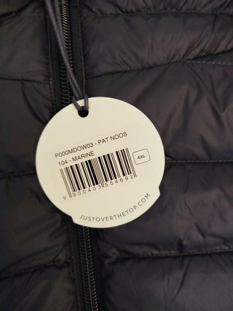 Prešívaná unisex vesta jott, 4xl