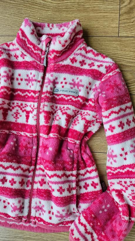 Mikina alpine pro veľ.116-122 super stav, alpine pro,116