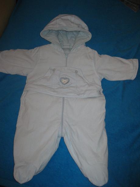 Menčestrový overalík 3-6m, 68