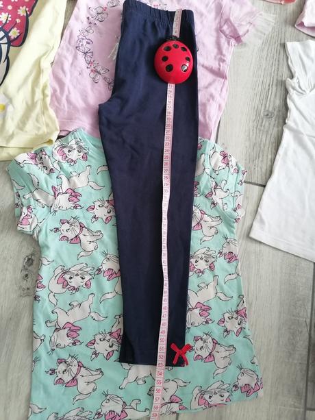 Tričká na leto - 104, leginky s mašličkou - 104, 104