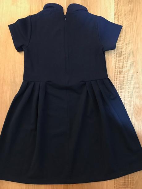 Jacadi tmavomodré šaty s krátkym rukávom, jacadi,140