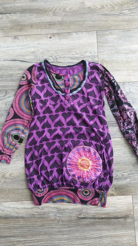 Šaty desigual pre dvojičky č. 128, desigual,128