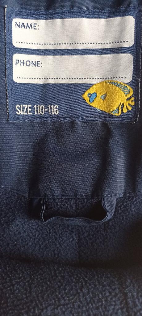 Tchibo zateplene flisove nepremokave nohavice, tchibo,116