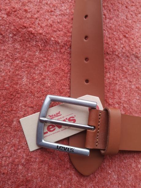 Levis pánsky kožený opasok, levi’s
