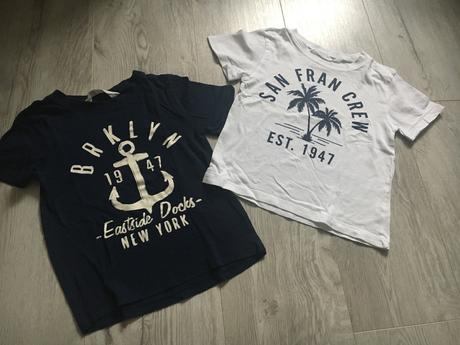 Dvojbalenie tričká hm, h&m,98