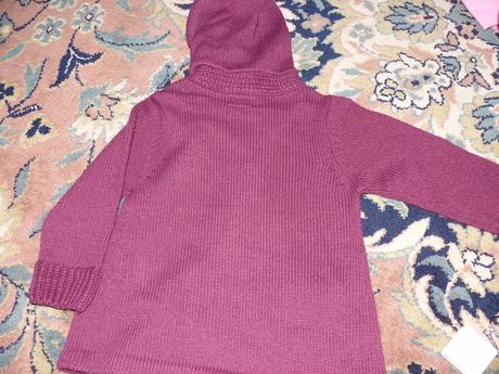 Bordový svetrík, f&f,92