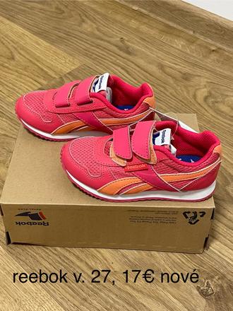 Tenisky reebok nove, reebok,27