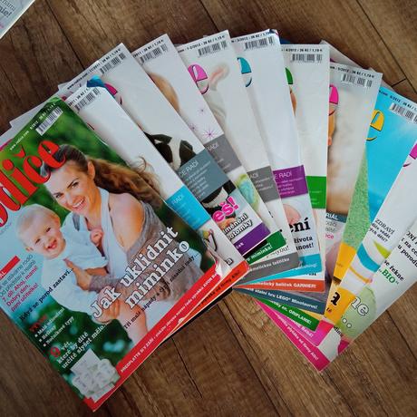 Časopisy mama a ja, dieťa, rodiče,