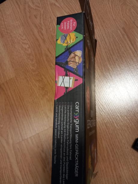 Minidržiak na bicykel,