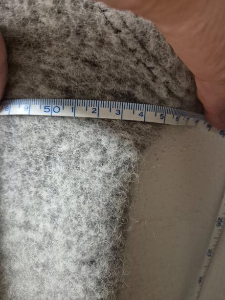 Vlnený kabát zn. makadesign hand made m-l, m