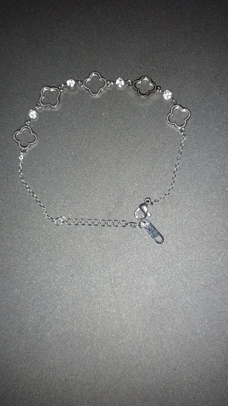 Náramok-chir.oceľ so zirkónmi, 