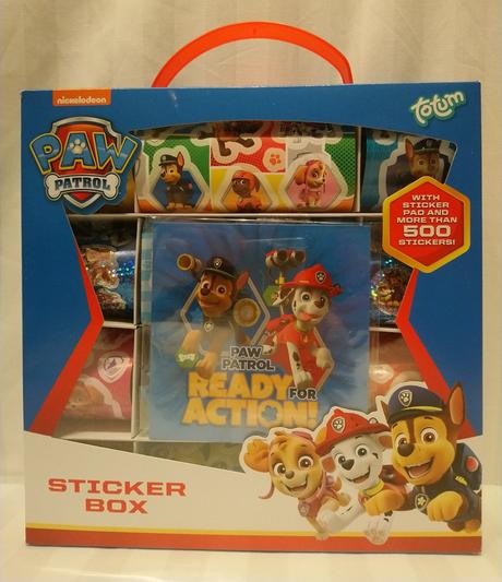 Labková patrola darčeková sada samolepiek 2, totum,