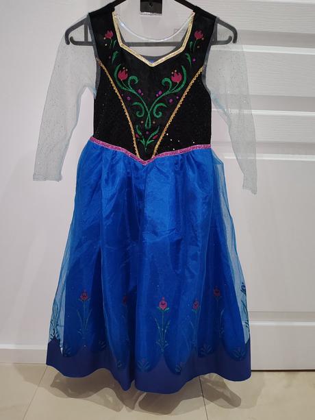Predám šaty anna - ľadové kráľovstvo, disney,134