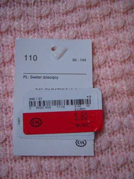 Pulóver, c&a,110