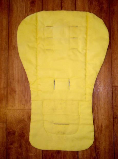 Obojstranna podlozka do kocika čierna/žltá univerz, 