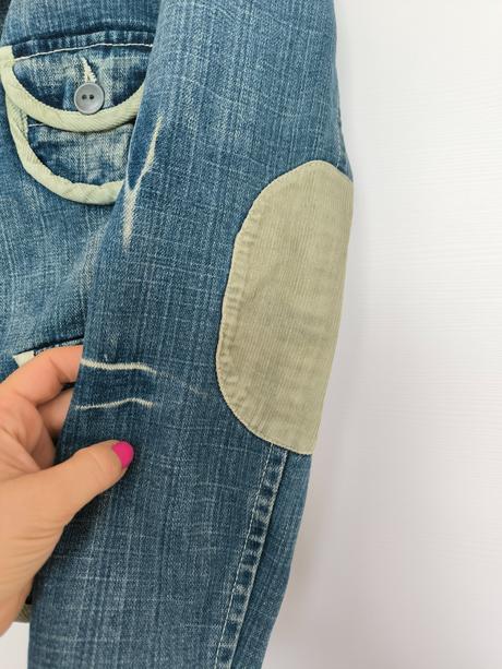 Riflová bundička, s