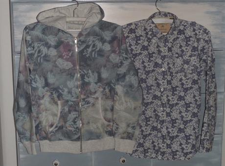 Mikina + košeľa, zara,158