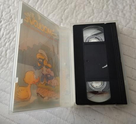 Originálna vhs šmoulové na šmouly je spolehnutí,