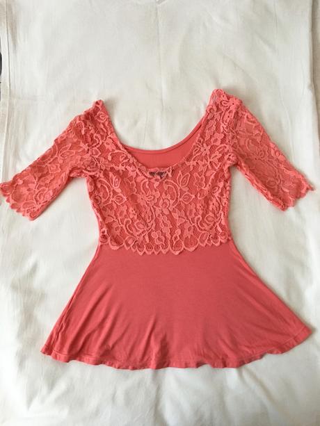 Tričko s čipkou, tally weijl,s