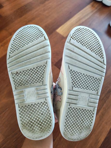 Zateplené tenisky stitch, h&m,33