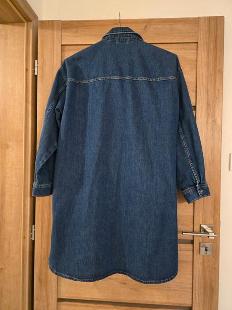 Riflove šaty h&m, h&m,m